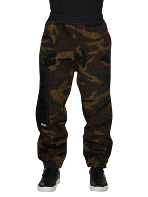 Versace Camouflage Tapered Leg Trousers