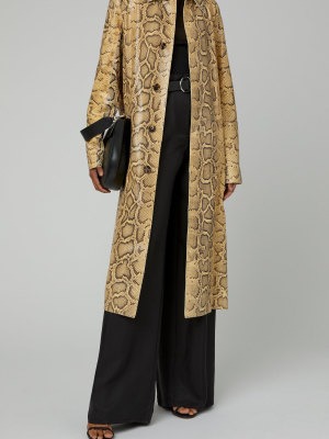 Python-printed Coat