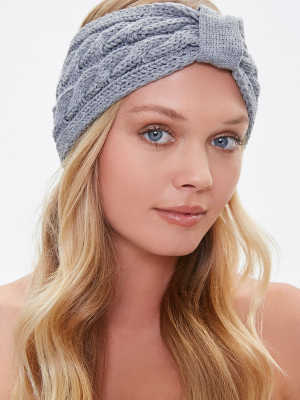 Cable Knit Headwrap