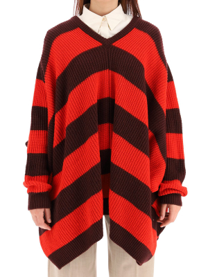 Marni Striped Oversized Sweater