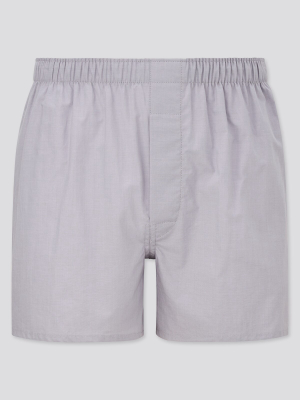 Men Woven Broadcloth Boxers