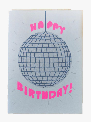 Gold Teeth Brooklyn Disco Ball Card