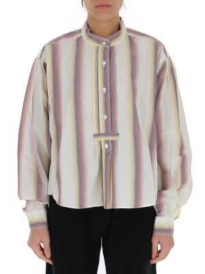 Isabel Marant Étoile Striped Print Shirt