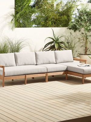 Playa Outdoor 3-piece Chaise Sectional