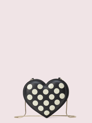 3d Bikini Dot Heart Crossbody