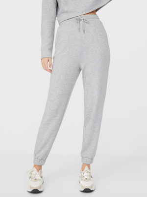 Stradivarius Supersoft Sweatpants In Gray