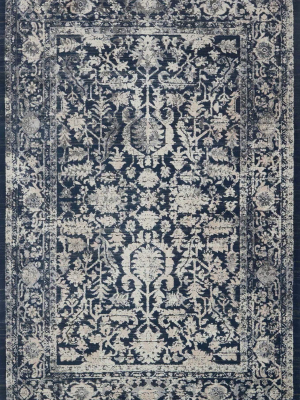 Loloi Magnolia Home Rug Everly Vy-01 Indigo/indigo