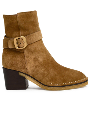 Tod's Buckle-detailed Ankle Boots