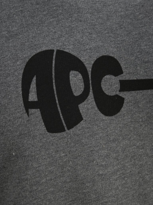 A.p.c Guitar Logo Printed Sweatshirt