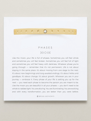 Phases Hinged Bracelet