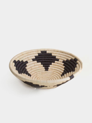 Indego Africa Plateau Basket - Flora Raffia