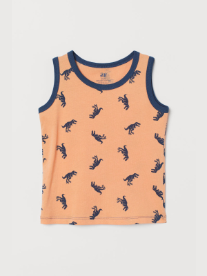 Cotton Jersey Tank Top