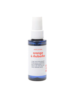 Hand Cleansing Spray - Orange & Rhubarbe