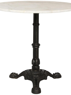 Noir Theresia Side Table - Matte Black