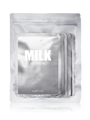 Lapcos Milk Moisturizing Mask Set Of 5