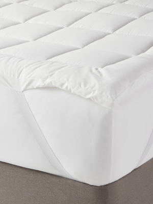 Machine Washable Quilted Pattern Mattress Pad - Made By Design™