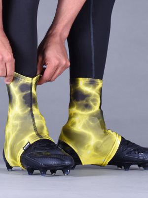 Electric Yellow Spats / Cleat Covers