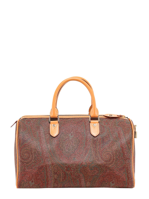 Etro Paisley Print Travel Tote Bag