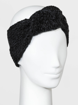 Women's Chenille Knot Headband - A New Day™