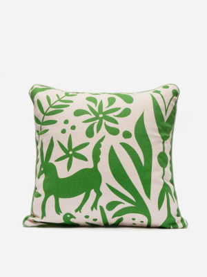 Veracruz Throw Pillow Green