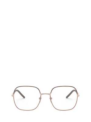 Prada Eyewear Round Frame Glasses