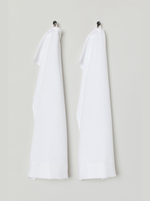 2-pack Cotton Guest Towels