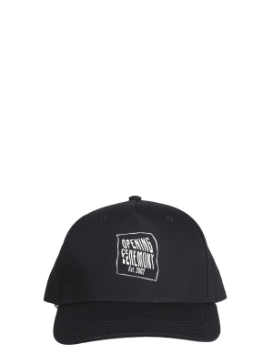 Opening Ceremony Warped Logo Baseball Cap