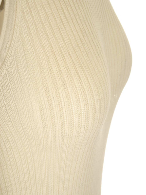 Rick Owens Knit Banana Draped Top