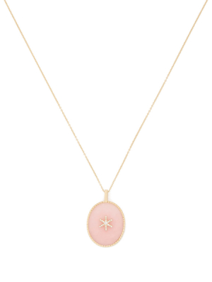 Michelle 14k Yellow-gold Opal Necklace