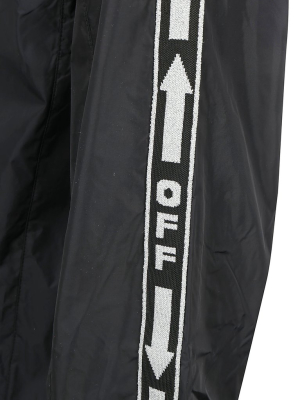 Off-white Logo Trim Track Jacket