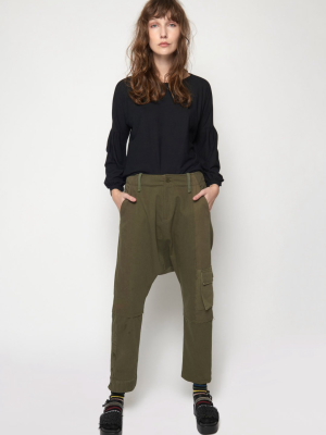 Love Not War Upcycled Cargo Pant