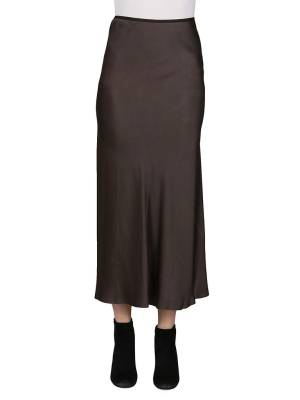 Maison Margiela Satin Midi Skirt