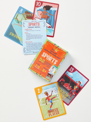 Sports Go Fish! Matching Card Game