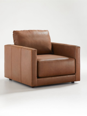 Gather Petite Leather Chair