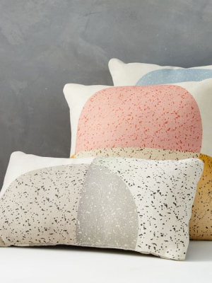 Outdoor Speckled Moon Pillow