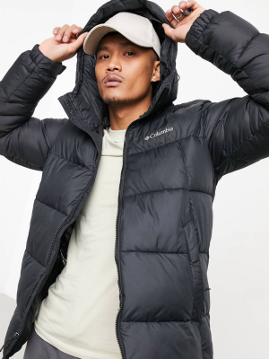 Columbia Pike Lake Hooded Jacket In Black