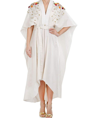 Kimono Sleeves Asymmetric Kaftan