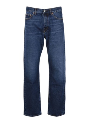 Valentino Vlogo Straight Leg Jeans