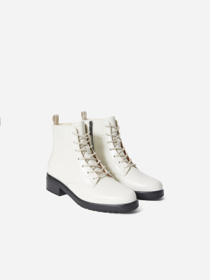 The Modern Utility Lace-up Boot