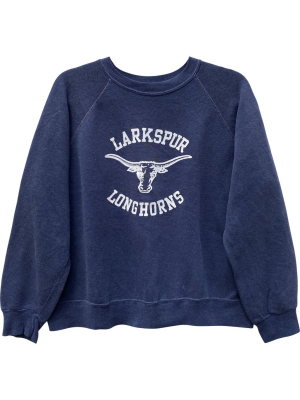 Vintage Larkspur Longhorns Sweatshirt