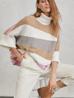 Michelle Poncho Sweater
