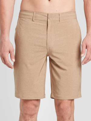 Men's 10.5" Rotary Hybrid Shorts - Goodfellow & Co™ Roasted Almond