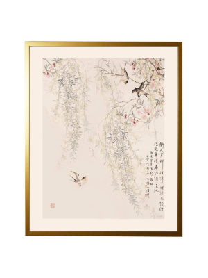 Asian Antique Blossom Print