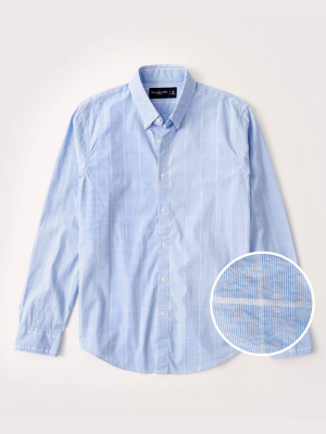 Poplin Button-up Shirt