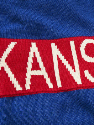Women's Kansas Retro Stripe Sweater (royal)