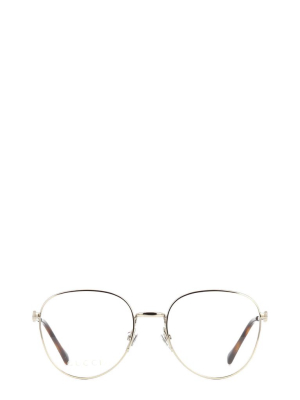 Gucci Eyewear Round Frame Glasses