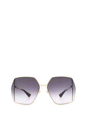 Gucci Eyewear Oversized Square Frame Sunglasses