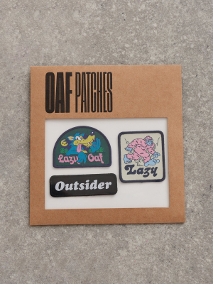 Lazy Oaf Holiday Sew On Patch Pack