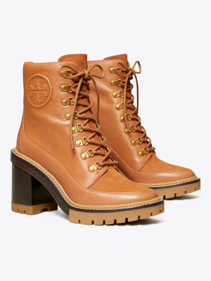 Miller Mixed-materials Lug Sole Boot