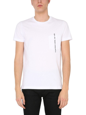 Diesel Logo Print Pocket T-shirt